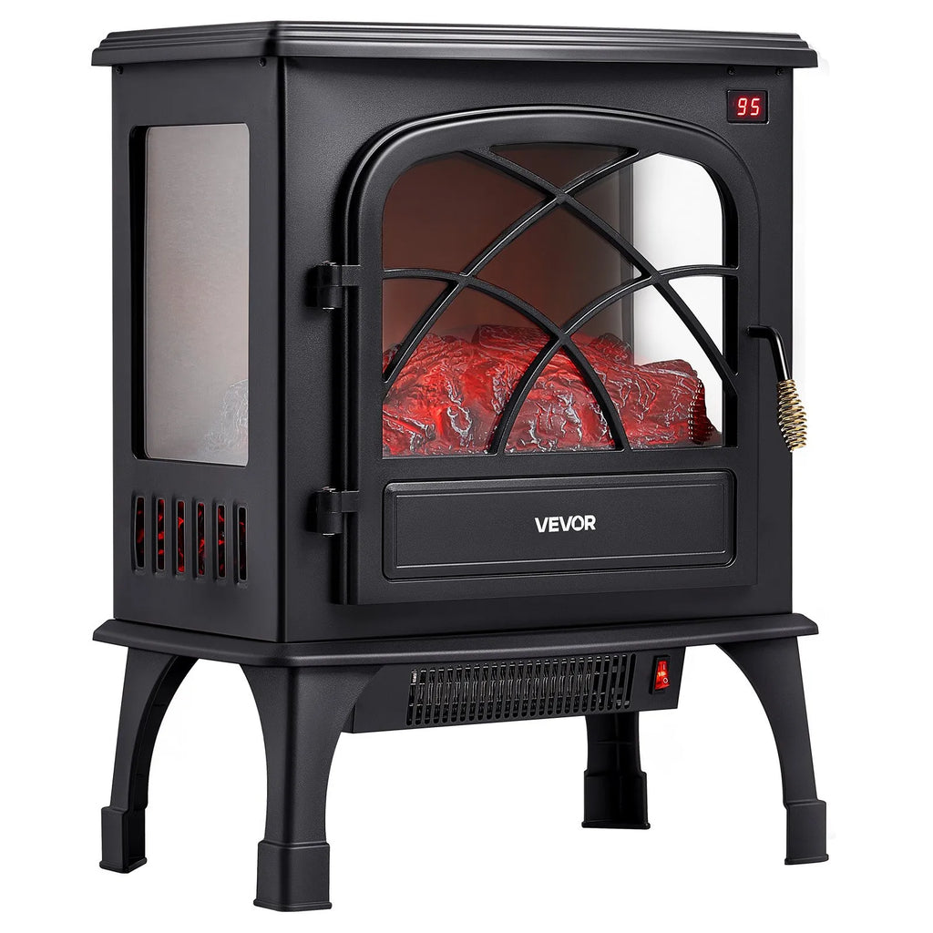 22.8" Black Stove Electric Fireplace