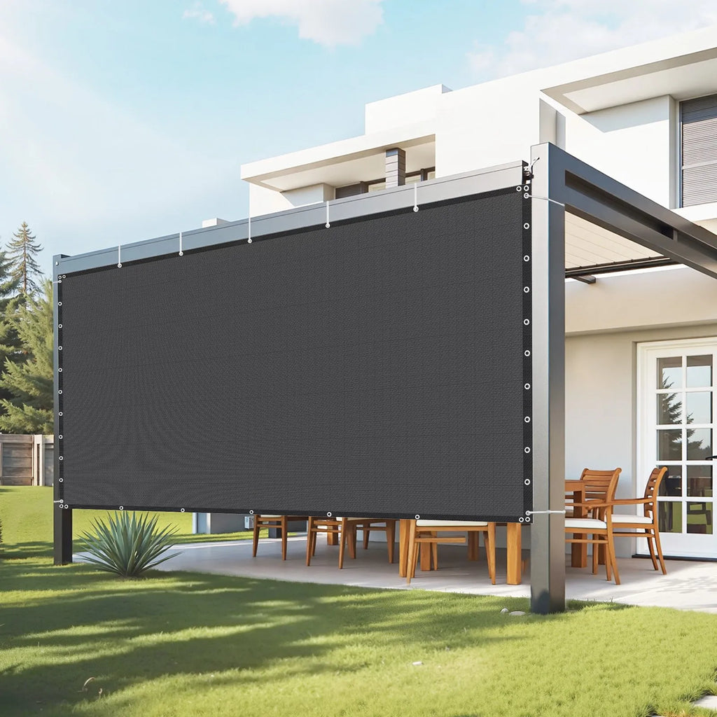 120' Outdoor Sun Shade Black